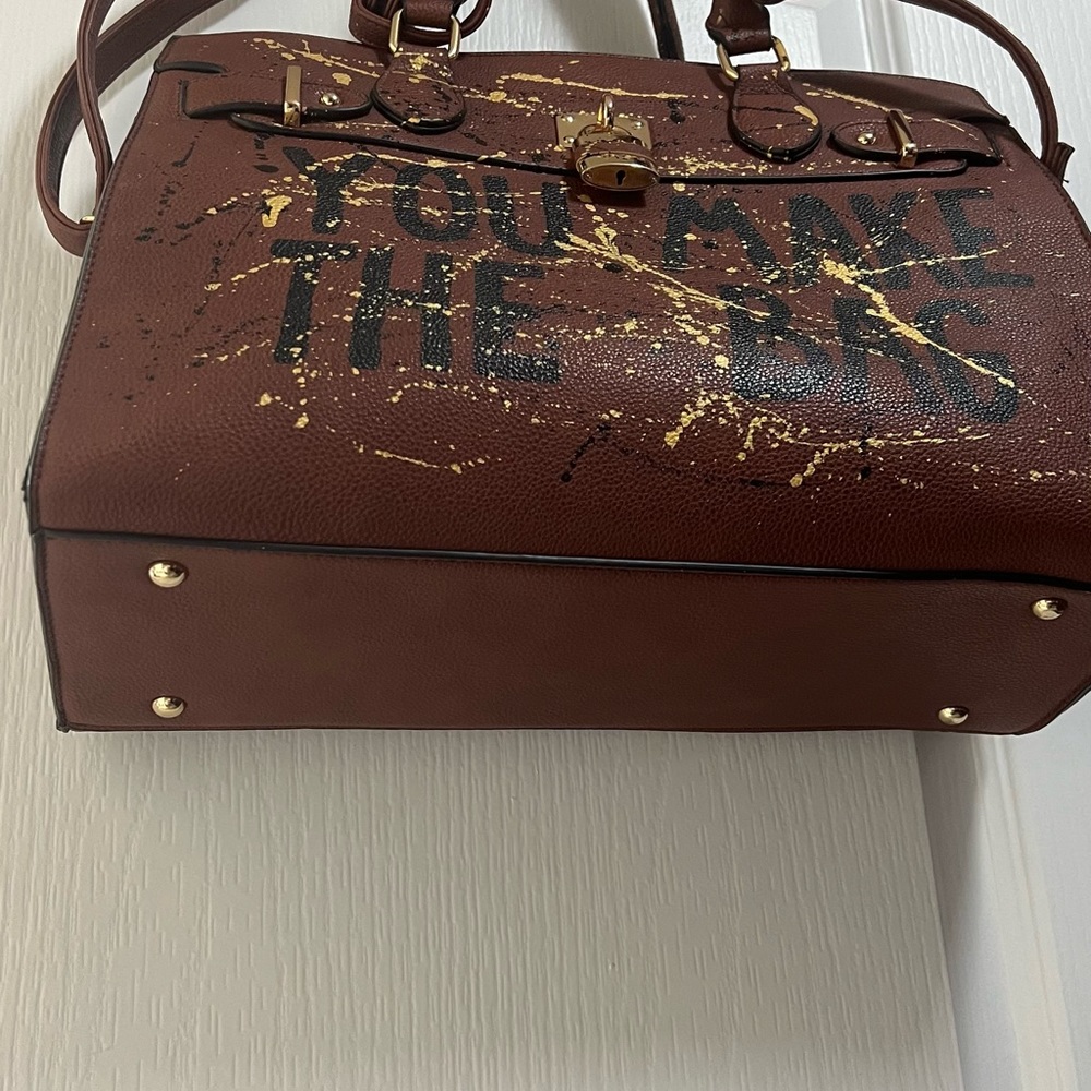 CUSTOM BROWN BAG - Picture 4 of 6